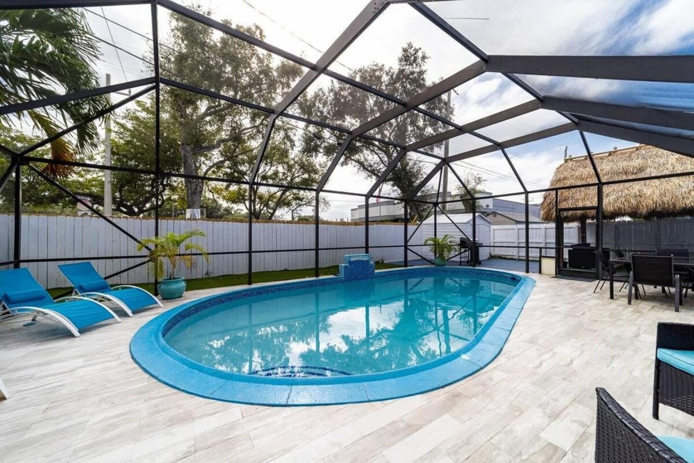 Private Heated Pool Villa In Ftl Near Beach Fort Lauderdale Exterior foto